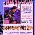 comedy show flyer